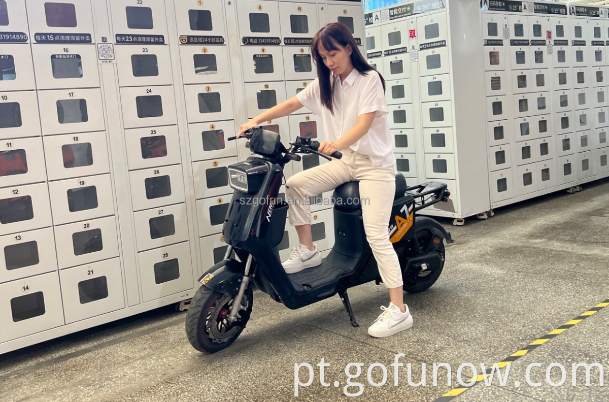 Gofunow retire a scooter poderosa entrega de fatbicke de longo alcance de bicicleta elétrica forte
